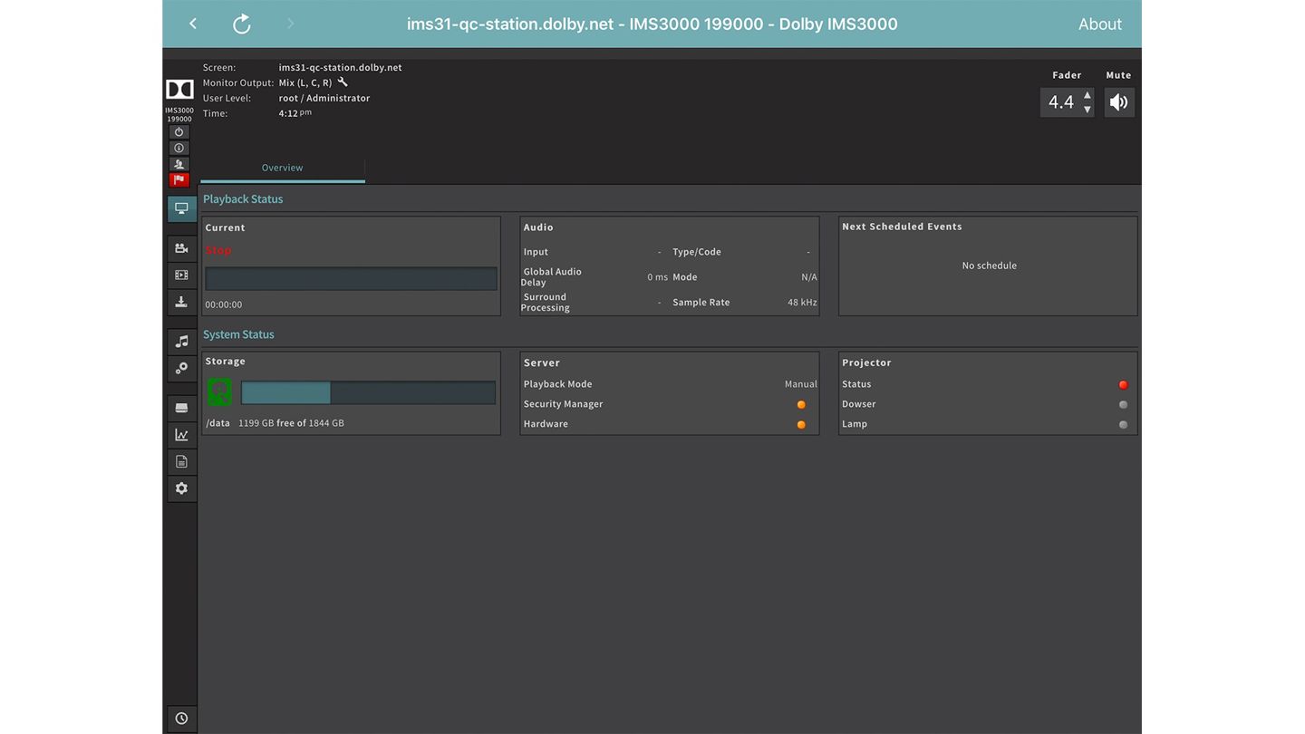 Dolby Integrated Media Server IMS3000