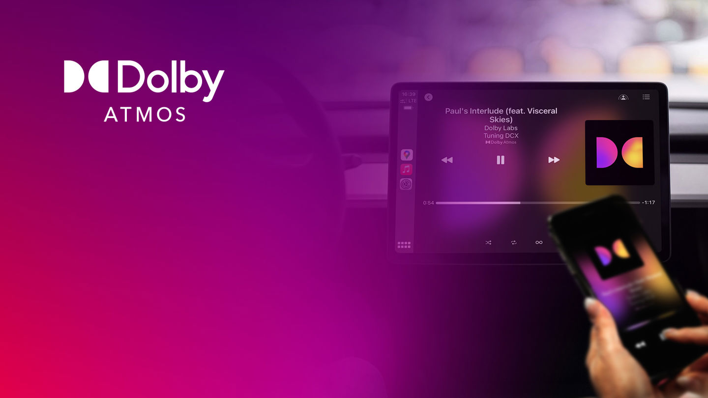 CarPlay support for Dolby Atmos