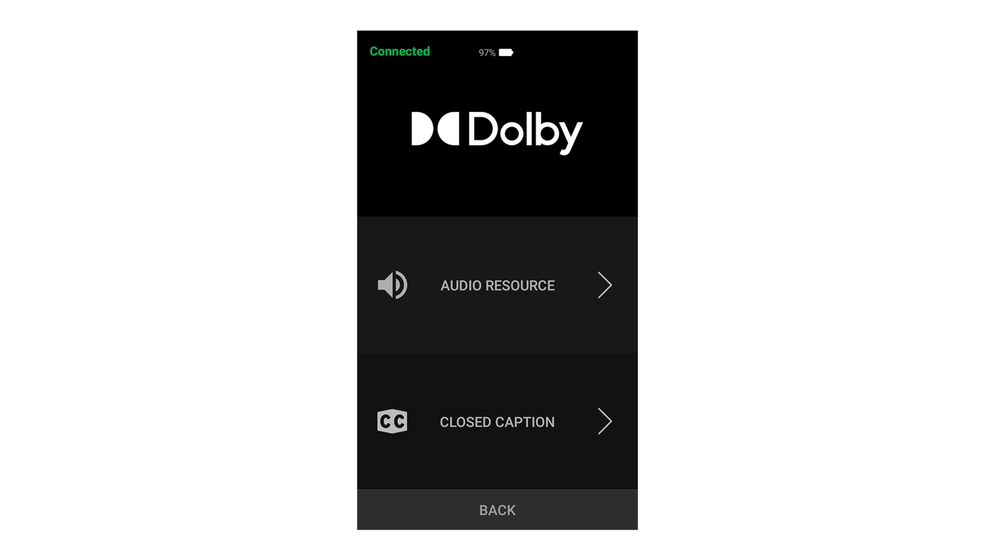 Dolby Accessibility Solution