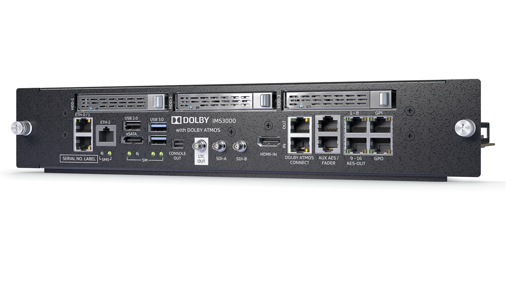 Dolby Integrated Media Server IMS3000 Dolby Professional