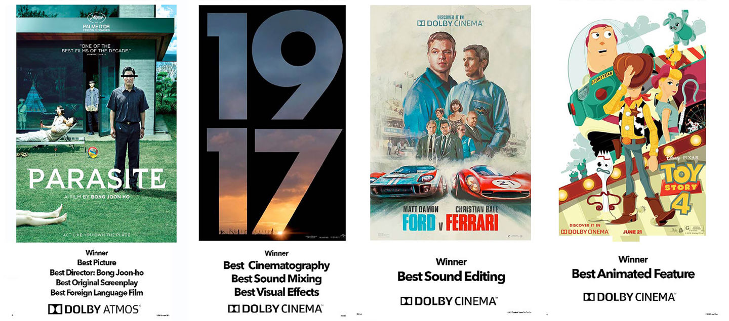 Oscar Winning Films With Dolby